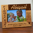 923111 - Flower Girl Wood Picture Frame 