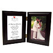 915766 - Marriage Blessing Wedding Black Bi-Fold Personalized Picture Frame