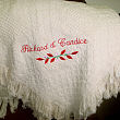 Personalized Wedding Afghan 83123453