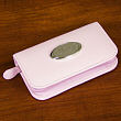 8522600 - Pink Leather Personalized Manicure Set