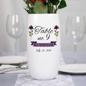 Wedding Flower Table Number Vase U958718