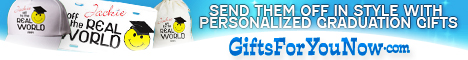Grad Gifts from GiftsForYouNow.com