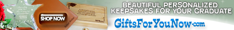 Graduation Keepsakes for your Grad!