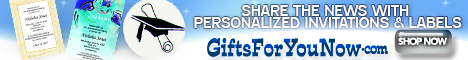 Grad Gifts at GiftsForYouNow.com