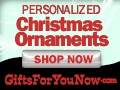 Personalized Christmas Ornaments from GiftsForYounow.com