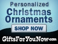 GiftsForYouNow.com your Source for Personalized Christmas Ornaments