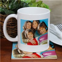 Photo Mug and Coaster Set