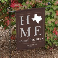 Personalized Home Sweet Home Welcome Garden Flag | Home Sweet Home Yard