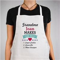 Personalized Grandma Makes the Best Apron GiftsForYouNow