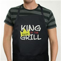 King of the Grill apron