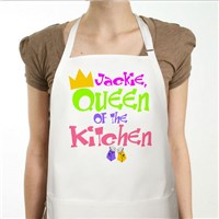 Personalized Kitchen Apron for the Queen