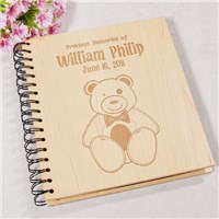 Engraved New Baby Photo Album Keepsake