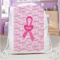 Custom Printed Breast Cancer Awareness Bags