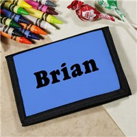 Custom Printed Name Velcro Wallet Personalized Wallet Personalized Kid Gifts