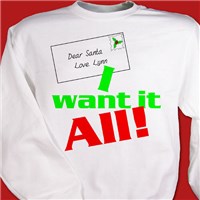 Personalized Christmas Sweatshirt