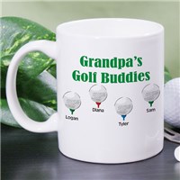 Personalized Golfing Coffee Mug