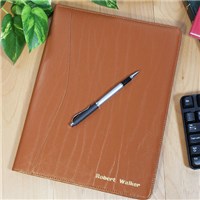 Executive Personalized Leather Portfolio