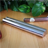 Engraved Stainless Steel Cigar & Flask Case