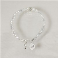 Personalized Flower Girl Bracelet