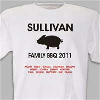 Personalized Family BBQ Shirts