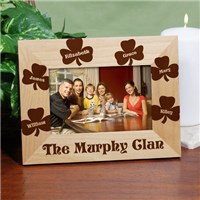 Personalized Irish Clan Picture Frame