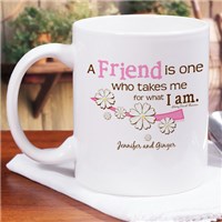 Custom Printed Best Friend Coffee Mug GiftsForYouNow