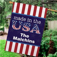 Personalized Made In The USA House Flags