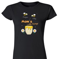 Little Honeys Personalized Ladies Fittted T-Shirt 91715X