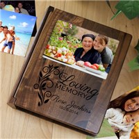 Engraved Memorial Photo AlbumMemorial Keepsake
