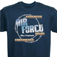 Personalized Air Force Pride Tee Shirts