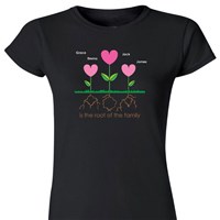 Personalized Mom Fitted T-Shirt 915867X