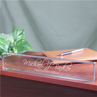 Personalized Executive Script Name Plates Personalized Executive Script Name Plates
