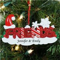 Personalized Friends Christmas Ornaments