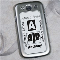 My Initials Samsung Galaxy S3 Cover U349537x
