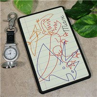 Personalized Kindle Fire Case - Dinosaur Sketch U579738x