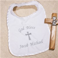 Personalized Christening Bib