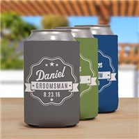 Personalized Groomsmen Koozie GiftsForYouNow
