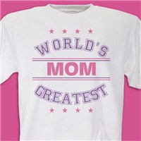 World's Greatest - Purple Personalized T-shirt