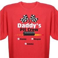 Personalized Race Fan Tee Shirt