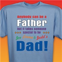 Custom Printed Fathers Day Shirts
