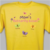Personalized Butterfly Kisses T-shirt