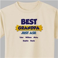 Personalized Best...Just Ask T-Shirt 36254X