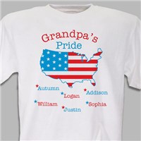 Personalized American Pride T-Shirt 36320X