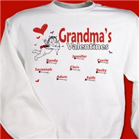 Custom Printed Cupid Sweatshirts for Valentines Day