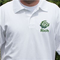 Embroidered Bass Fishing Polo Shirts