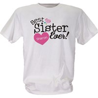 Personalized Best Sister Ever T-Shirt 36218X