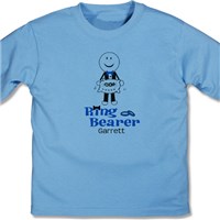 Ring Bearer Personalized Youth T-shirt 33354x