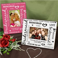 Personalized Bridesmaid Printed Picture Frame 432730