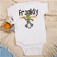 Personalized Frankenstein Halloween Infant Creeper