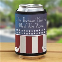 Personalized Can Wrap Koozie Custom Printed Can Coolers from
